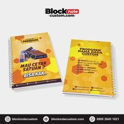 contoh cetak blocknote custom